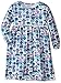 Zutano Little Girls' Tulipe Long Sleeve Button Dress