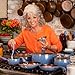 Paula Deen Signature Deep Nonstick Fry Pan/Skillet, 12 Inch, Blueberry Speckle