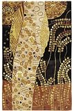 Momeni Willow Area Rug - 5'3x8', Black