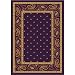 Paisley Rug - Eggplant (3'10x5'4 Rectangle)