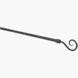 Do it Best Imp Blnd-Y 625345 Home Impressions Decorative Curtain Rod Set