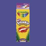 BIN684410 - Color Pencils, W/ Eraser, 10/BX, Bright Colors