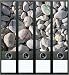 File Art - Design Etiketten - Motiv Stones - breit