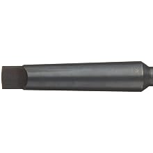 Cleveland 2410 High Speed Steel Taper Shank Drill Bit, Black Oxide, Morse Taper Shank, 135 Degree Split Point