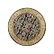 Sarouk Rug- Black/ Beige(6' Round)