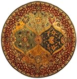 8' x 8' Safavieh HG111A-8R Hand Tufted Indian 