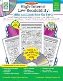 Miles and Lizzie Save the Earth: An Eight Chapter High-Interest Graphic Novel about 13 Year Old Detectives Miles Masters and Lizzie Blizzard- Complete (High-Interest/Low-Readability)