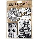 Prima Marketing Finnabair Cling Stamps 6"X7.5"-Trust The Magic