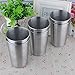 UName Set of 6,17.6oz Stainless Steel Pint Cups,Party Cups,Large Cups,Camping Cups UN065