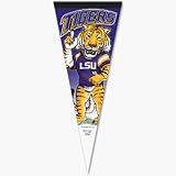 LSU Tigers Mascot Premium Pennant 12 x 30