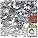 144pc Loose Flatback Acrylic Rhinestones Round 5mm - 21ss Flatback Crystal Clear