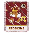 Washington Redskins NFL Triple Woven Jacquard Throw (Baby Series) (36"x46")