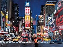 Ravensburger Glow in the Dark 1000 Piece Puzzle - Times Square