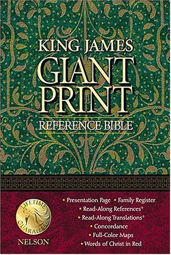 King James Giant Print Reference Bible under The Books Store