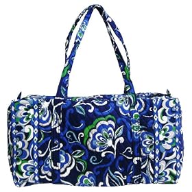 Vera Bradley Mediterranean Blue Large Duffle