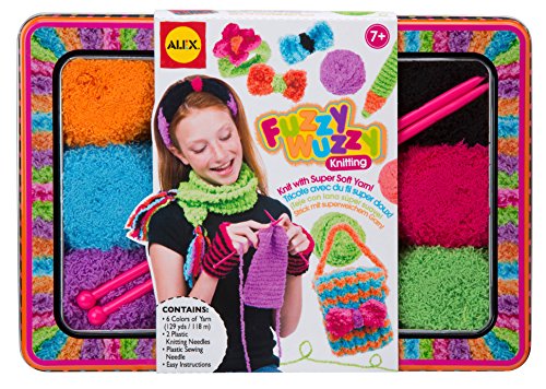 ALEX Toys Craft Fuzzy Wuzzy Knitting Kit