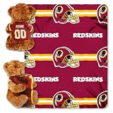 Washington Redskins NFL Huggy Bear with Throw Combo