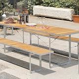 Jever Gartenbank teak/natur