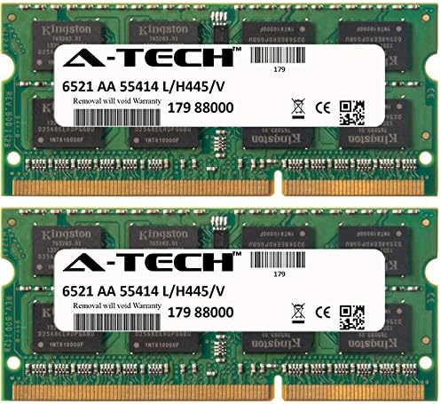 8GB KIT (2 x 4GB) For HP-Compaq Pavilion Series dv6-3177la dv6-3179sa dv6-3180ea dv6-3181ea dv6-3181ss dv6-3182ea dv6-3182es dv6-3187la dv6-3189la dv6-3194ca dv6-3194sf dv6-3210us dv6-3212nr dv6-3217cl dv6-3223cl dv6-3225dx dv6-3227cl dv6-3230us dv6-3231nr dv6-3232nr dv6-3234nr dv6-3236n dv6-3238nr dv6-3240ca dv6-3240us dv6-3243cl dv6-3250us dv6-3257cl dv6-3257sb dv6-3259wm dv6-3263cl. SO-DIMM DDR3 NON-ECC PC3-10600 1333MHz RAM Memory. Genuine A-Tech Brand.