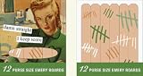 Anne Taintor Damn Straight I Keep Score Emery Boards
