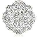 1928 Bridal Art Deco Revival Eternity Brooch