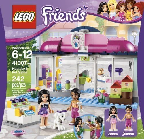 LEGO Building Block Friends Heartlake Pet Salon (242pcs) Figures Toys