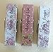 Shabby Vintage Set Of 3 Magnetic Refrigerator Organiser Pegs Note Message Memo Holder Magnets