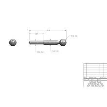 Starrett PT05119 Surface Gauge Attachment for Last Word Dial Test Indicators