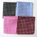 4pack of Silk Woven Small Polka Dot Pocket Squares