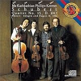 Schubert: Quartet No.15; Mozart: Adagio & Fugue In C