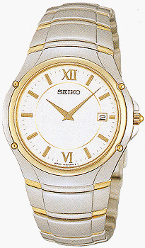 Seiko Men's Two-tone Watch SLK092 Seiko Men's Two-tone Watch SLK092