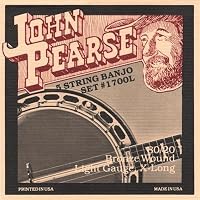 John Pearse 1700L Light Banjo Strings