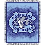 North Carolina Tar Heels Triple Woven Jacquard NCAA Throw (019 Focus) by Northwest (48x60)