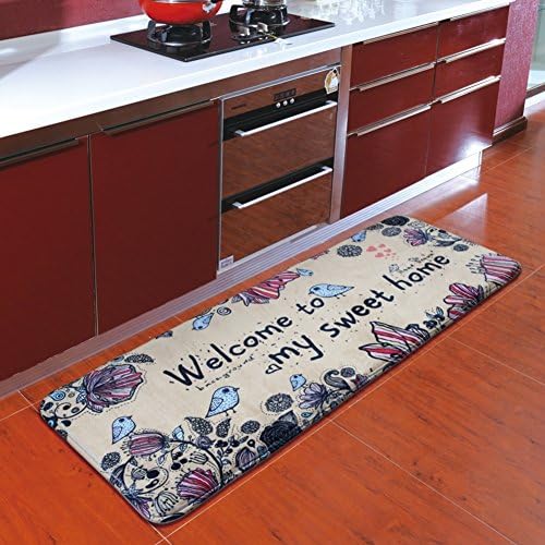 Entrance door mats/Dust suction water absorbent pad/Mat/Door kitchen bathroom door non slip mat-E 50x145cm(20x57inch)