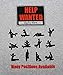 Help Wanted Men's Funny T-Shirt