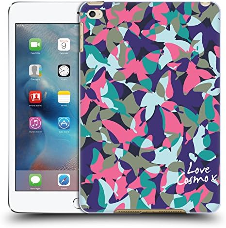 Official Cosmopolitan Purple Pink Camo Hard Back Case for Apple iPad mini 4