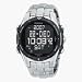 Pulsar Men's World Time Alarm Chronograph Silver-Tone Watch #PQ2001