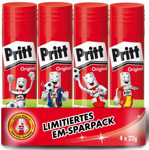 Klebestift Pritt 4x22g EM 2012