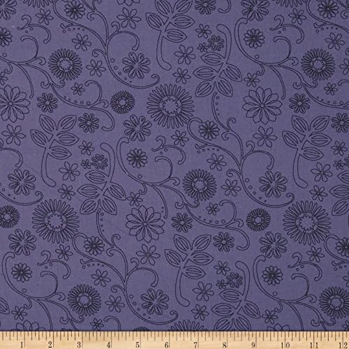 110 In. Wide Quilt Back Signature Navy Fabric