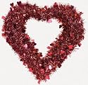 Red Heart Wreath