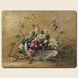 Grapevine Breeze Tuscan Tempered Glass Cutting Board