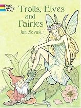 Trolls, Elves and Fairies Coloring Book (Dover Pictorial Archives)