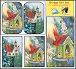 Bridge Gift Set - Cardinals - Large Print Double Deck Playing Cards - Score Pad - 2 Sets of Tallies