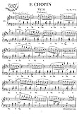 Chopin Valse Op. 69, No. 2: Instantly download and print sheet music