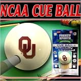 Oklahoma Sooners College Logo Pool Cue Ball