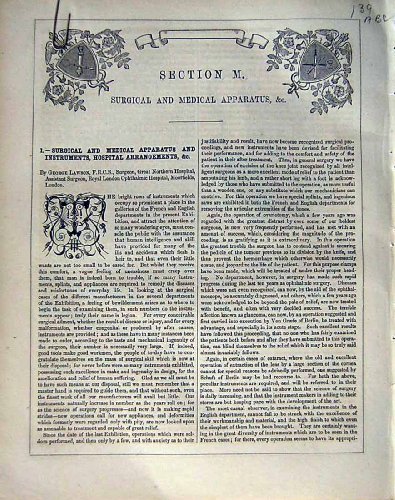 1862 Surgical Medical Apparatus Opthalmoscopes Trephine