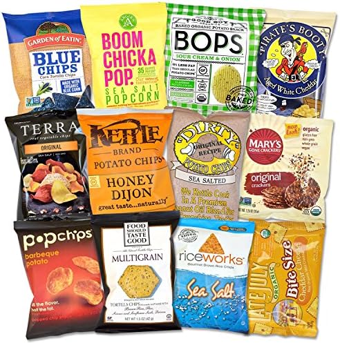Gluten Free Snacks Box 1 (Combination of Gluten-Free, Non-GMO, Organic, Natural, Kosher Snacks)