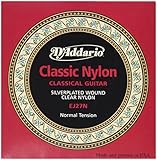 D'Addario EJ27N Student Nylon Classical Guitar Strings, Normal Tension
