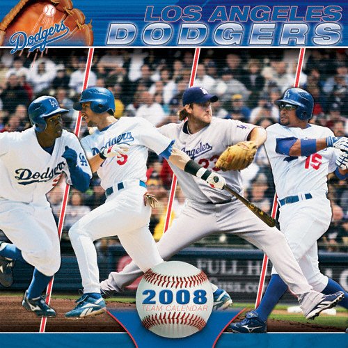 Los Angeles Dodgers 2008 Wall Calendar