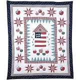 American Apple Quilt Throw